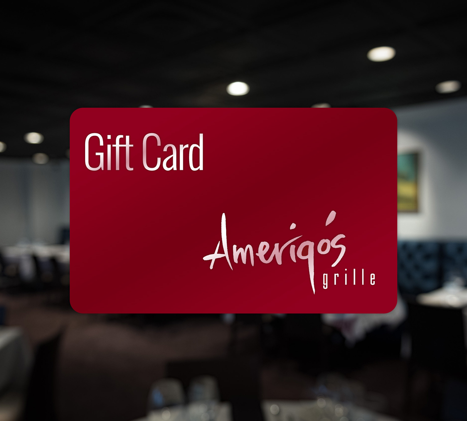 Image of Amerigo's Grille Gift Card.